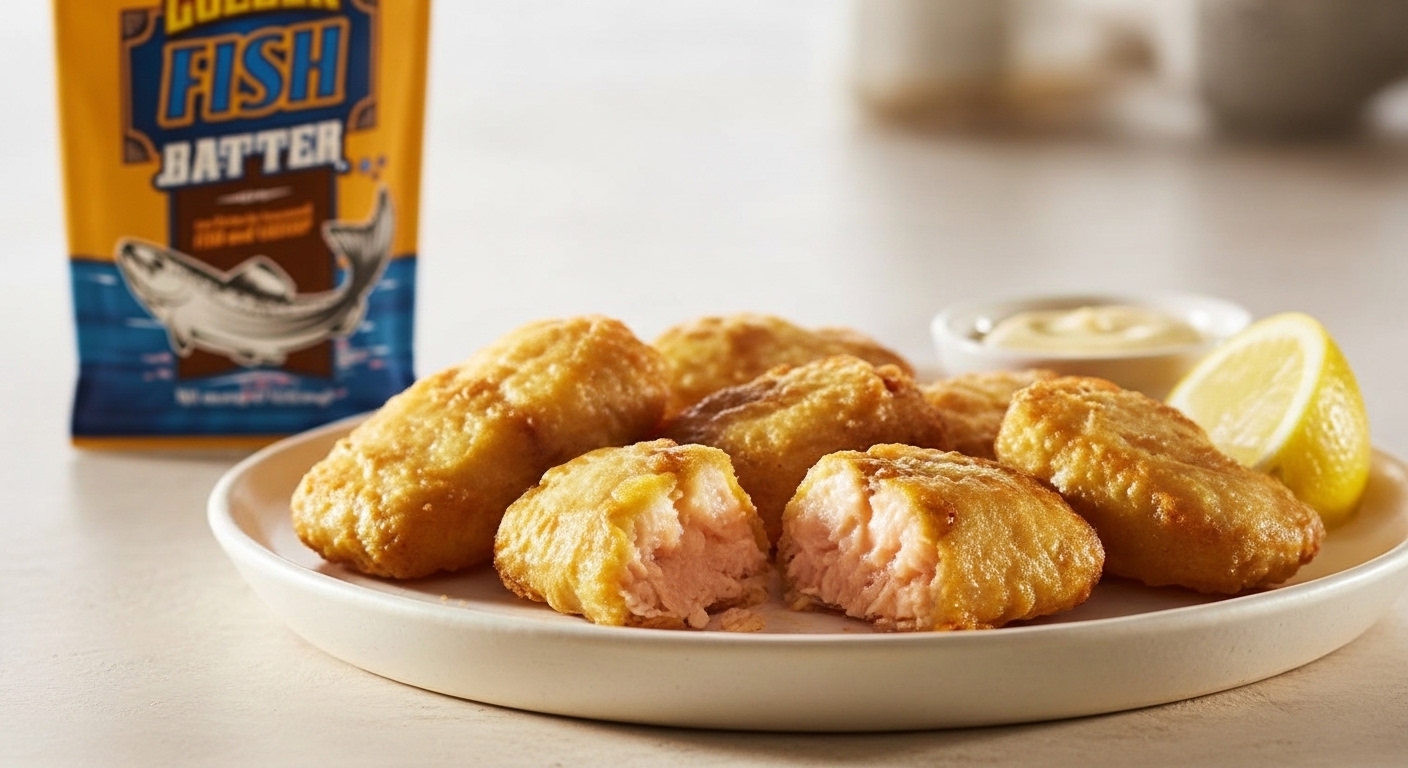 Golden Salmon Bites